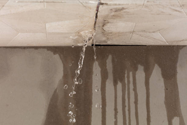 Professional Burst Pipe Cleanup technician working in Ashton, MD